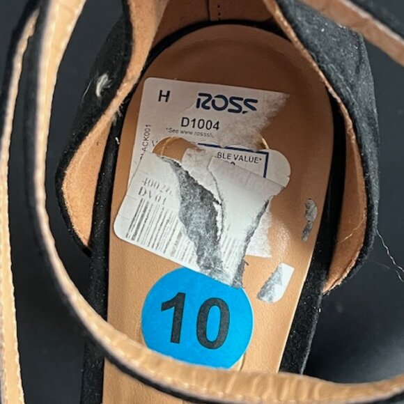 Jessica Simpson LASHAREN Women's Platform Pump Black Suede Size 10 M - Picture 8 of 8